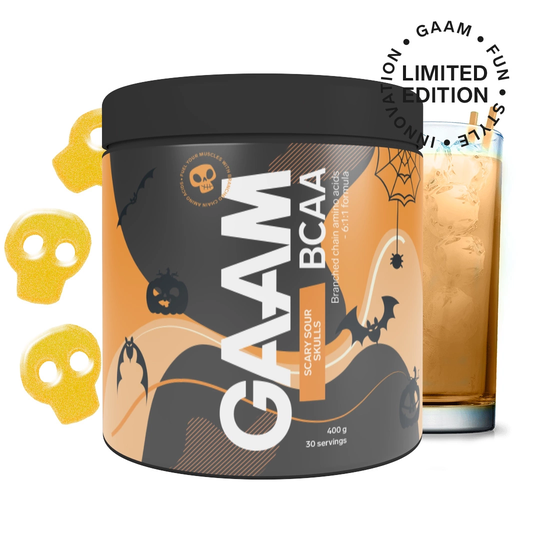 Gaam Candy Series Bcaa 400 G Scary Sour Skulls