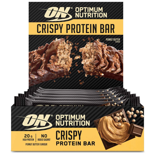10 X Optimum Nutrition Protein Crisp Bar 65 G