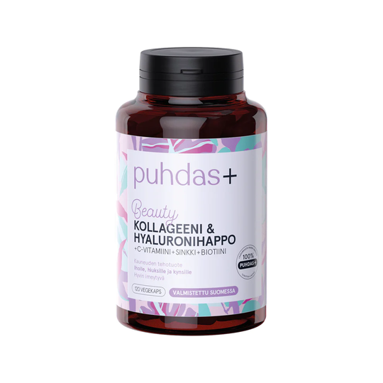 Puhdas+ Kollageeni&Hyaluronihappo 120 kpl