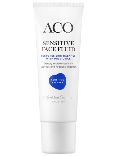 Aco Face Sensitive Balance Face Fluid 50 ml hajusteeton