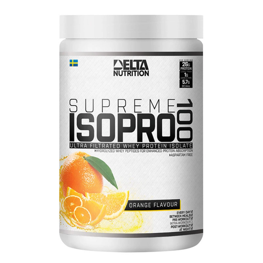 Delta Nutrition Supreme Iso Pro 100 900 G Orange