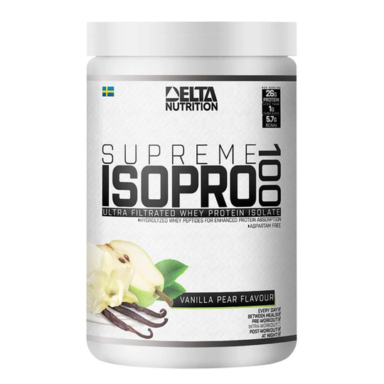 Delta Nutrition Supreme Iso Pro 100 900 G Vanilla Pear