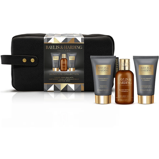 Men's Black Pepper & Ginseng, 200 ml Baylis & Harding Kylpytarvikkeet