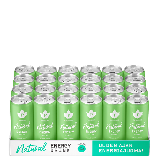 24 x Natural energy drink, 330ml