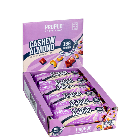 12 x ProPud Protein Bar, 55 g, Cashew Almond