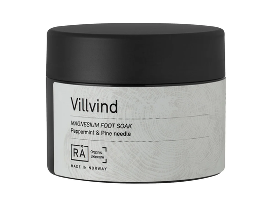 Villvind Magnesium Foot Soak, 180 ml RÅ Jalkahoito