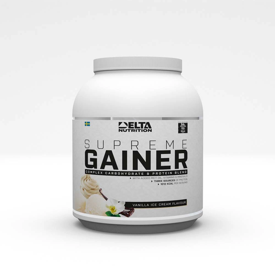 Delta Nutrition Supreme Gainer 2.2 Kg Vanilla Ice Cream
