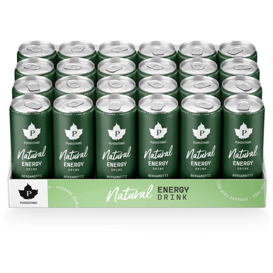 24 X Puhdistamo Natural Energy Drink 330ml