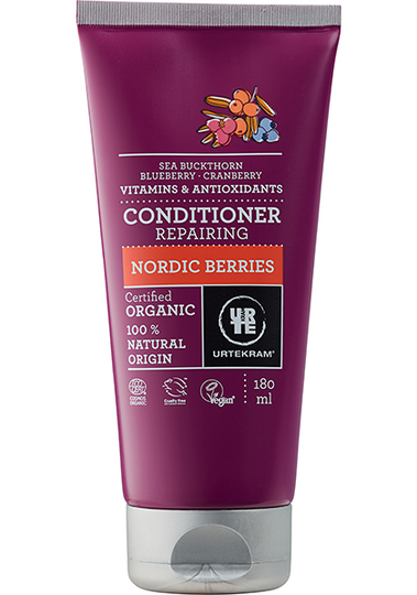 Urtekram Luomu Nordic Berries hoitoaine 180 ml de-oko-005