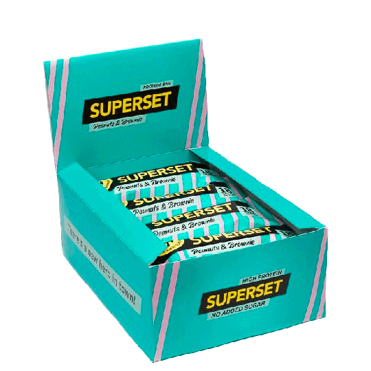 12 x Superset Protein Bar, 55 g
