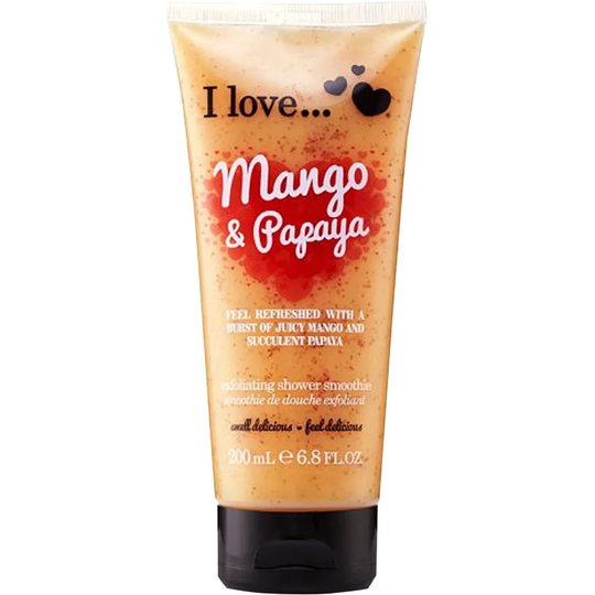 I Love... Mango & Papaya Exfoliating Shower Smoothie, 200 ml I love… Kuorinta