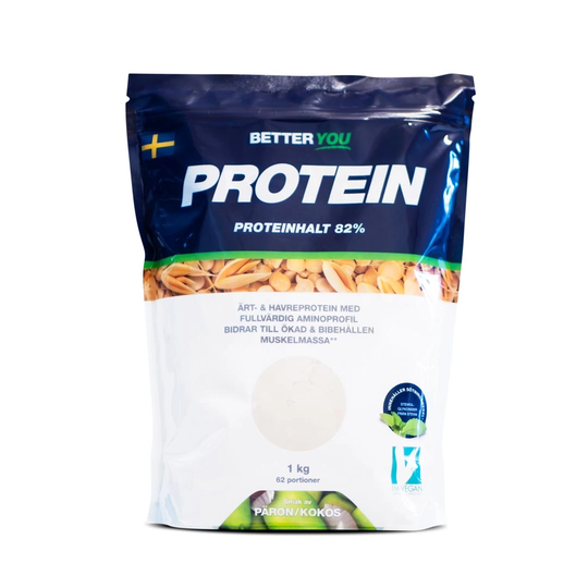 Better You Ärt & Havreprotein 1 Kg Kokos Päron