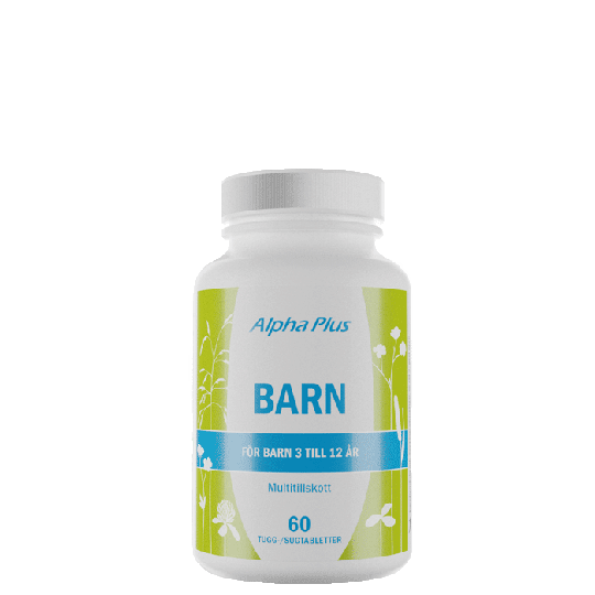 Barn Vital, 60 pureskelutablettia