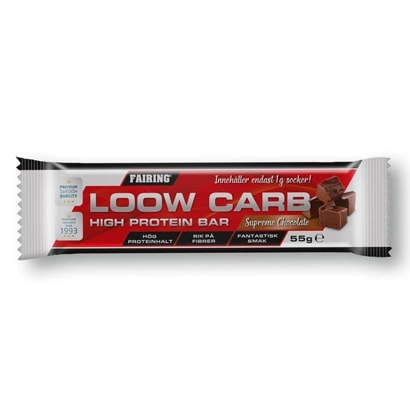Fairing Loow Carb Bar 55 G Supreme Chocolate