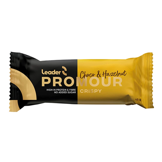 Leader Promour Bar 45 G Milk Choco & Hazelnut