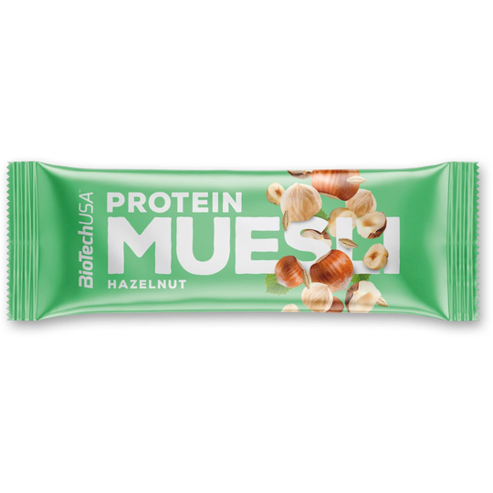 Biotechusa Protein Muesli Bar 30 G Hazelnut