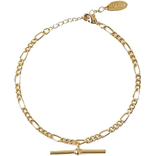 T-Bar Chunky Fiagaro Bracelet, Orelia Rannekorut