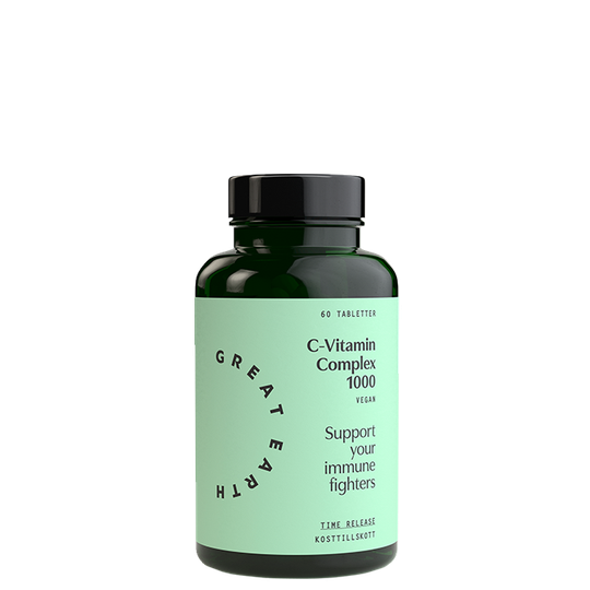 C-vitamin Complex 1000 mg, 60 tabletter