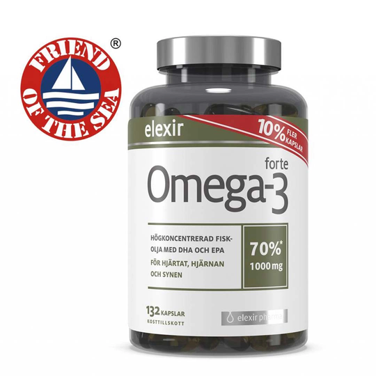 Elexir Pharma Omega-3 Forte2 Caps