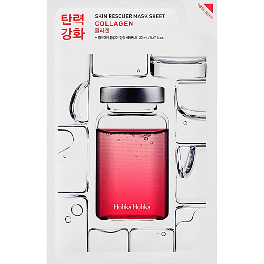Holika Holika Skin Rescuer Mask Sheet - Collagen, Holika Holika K-Beauty