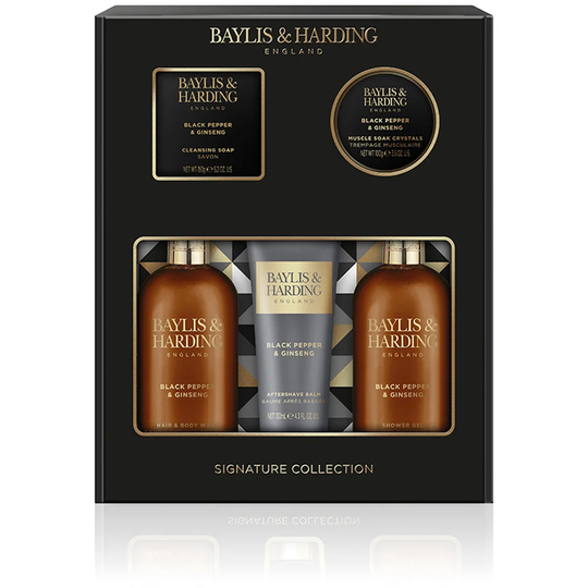 Signature Men's Black Pepper & Ginseng, 980 ml Baylis & Harding Kylpytarvikkeet