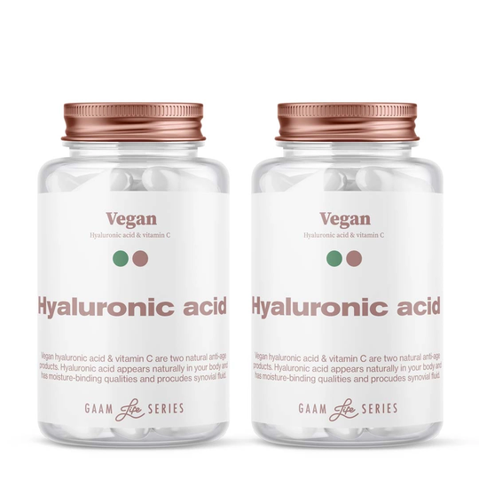 Gaam Life Series Vegan Hyaluronic Acid & Vitamin C 120 Caps
