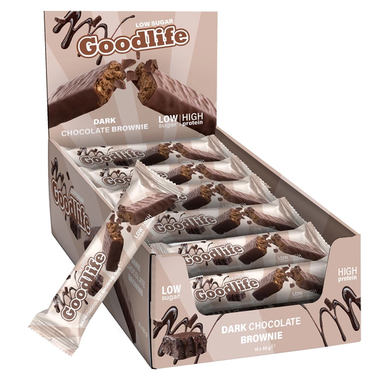 15 X Goodlife Low Sugar Proteinbars 50 G
