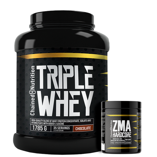 Triple Whey, 1785 g + ZMA Hardcore, 160 kaps