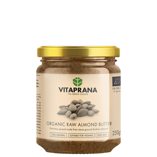 Organic Raw Almond butter, 250 g