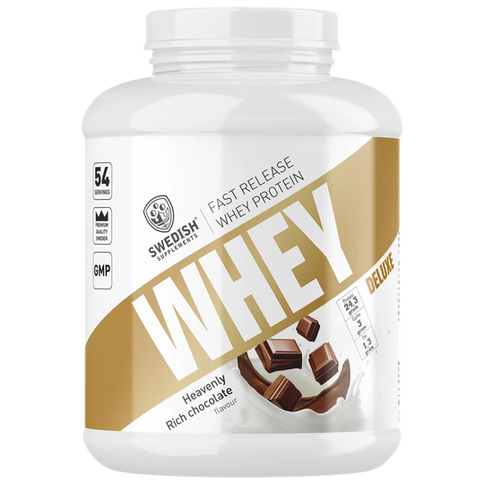 Swedish Supplements Whey Protein Deluxe 1.8 Kg Heavenly Rich Chocolate