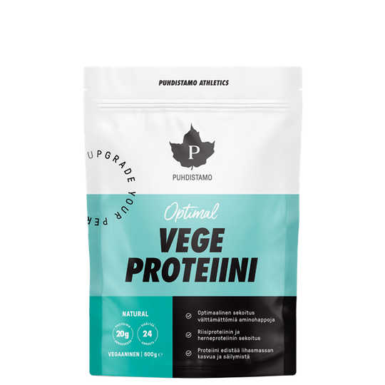 Optimal Organic Veggie Protein, 600g, Natural
