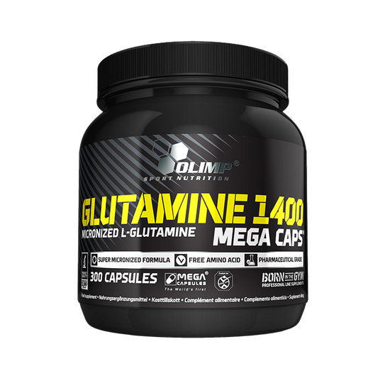 Glutamine Mega Caps 1400, 300 caps
