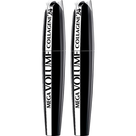 Mega Volume Collagen 24h Mascara Duo, L'Oréal Paris Meikit