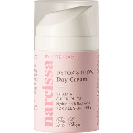 Narcissa Detox Glow, 50 ml Urtekram Päivävoiteet