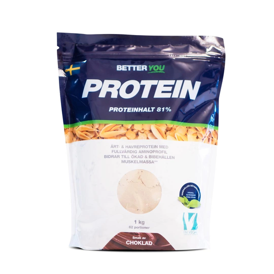 Better You Ärt & Havreprotein 1 Kg Choklad