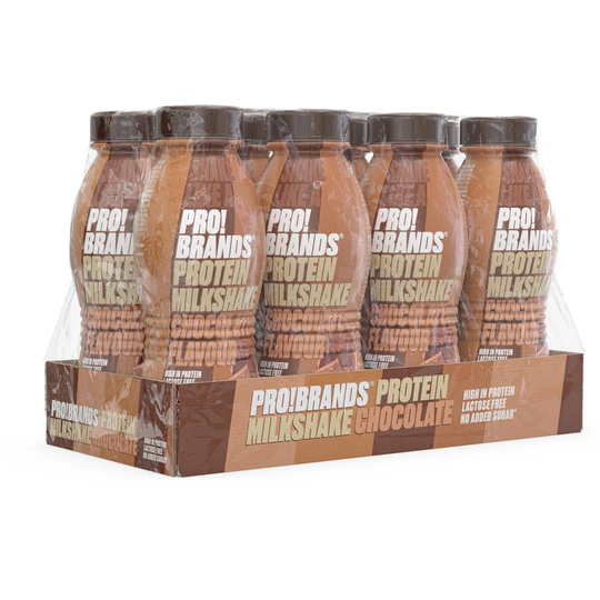 8 X Pro Brands Protein Milkshake 310 Ml Chocolate