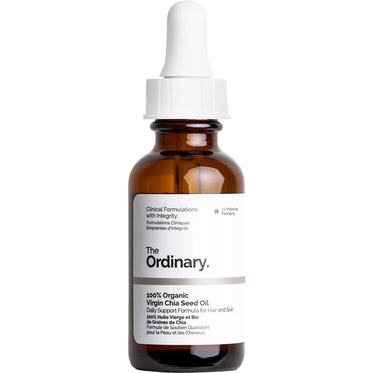 100% Organic Virgin Chia Seed Oil, 30 ml The Ordinary Kasvoöljy