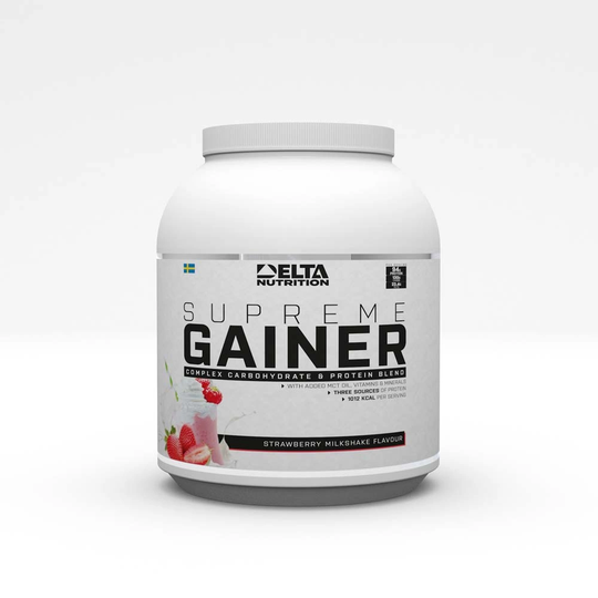 Delta Nutrition Supreme Gainer 2.2 Kg Strawberry Milkshake