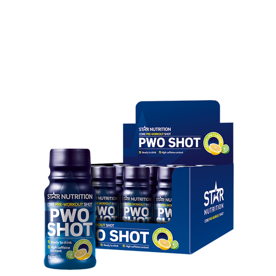 12 x Star Nutrition PWO Shot, 60 ml