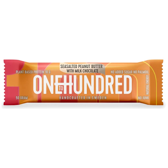 Onetohundred Protein Bar 50 G Peanutbutter
