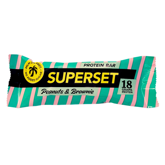 Superset Protein Bar 55 G Peanut & Brownie