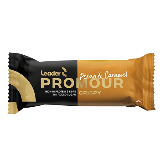 Leader Promour Bar 45 G Pecan Caramel