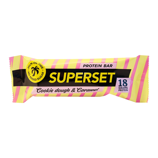 Superset Protein Bar 55 G Cookie Dough & Caramel
