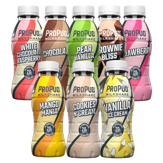 8 X Njie Propud Protein Milkshake Mix 330 Ml