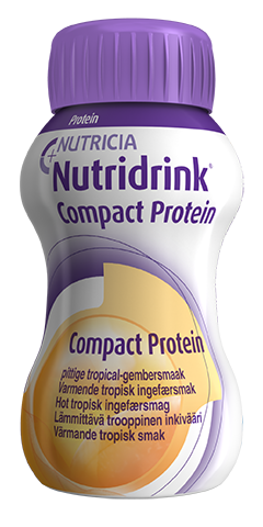 Nutridrink Compact Protein 4x125 ml lämmittävä trooppinen inkivääri