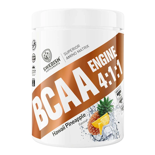 Swedish Supplements Bcaa Engine 4:1:1 400 G Hawaii Pineapple