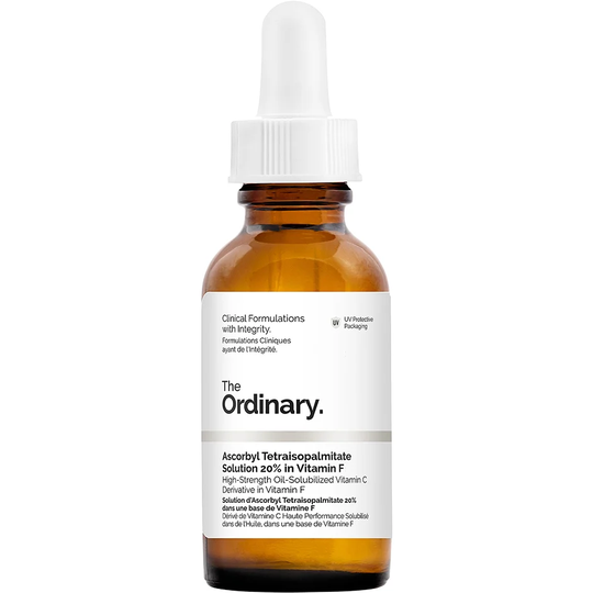 The Ordinary Ascorbyl Tetraisopalmitate Solution 20% in Vitamin F, 30 ml The Ordinary Seerumit & öljyt