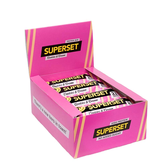 12 X Superset Protein Bar 55 G