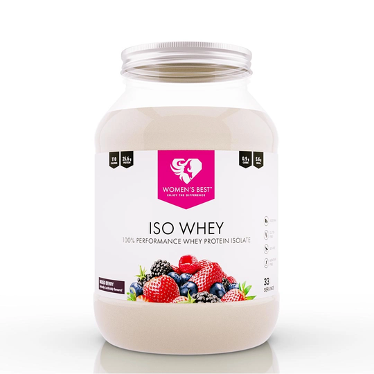 Womens Best Iso Whey Protein 1 Kg Mixed Berry