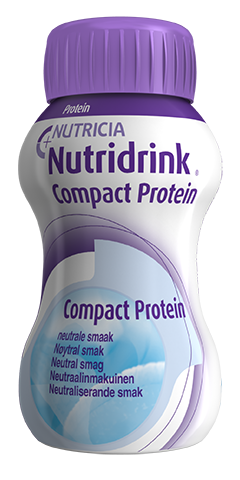 Nutridrink Compact Protein 4x125 ml neutraalin makuinen